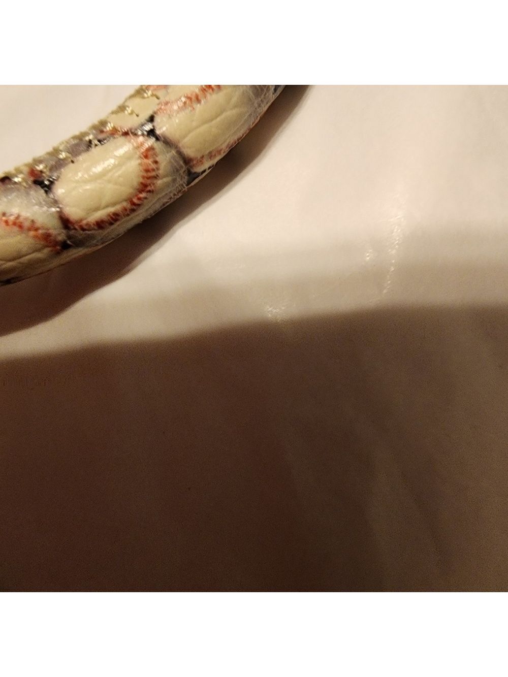 2 Wristlet Keychains Baseball Theme - Picture 2 of 5